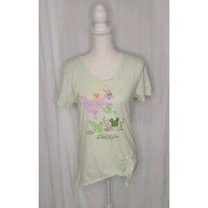 Disney Figment Epcot Flower & Garden Festival 2023 Mint Green Side Tie Sz. M